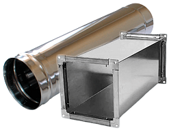 Прямые участки воздуховодов